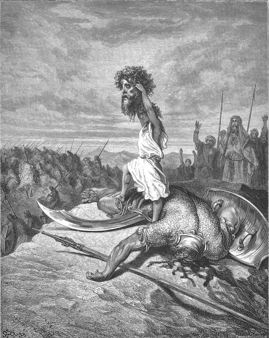 Gustave Doré, Davi mata Golias