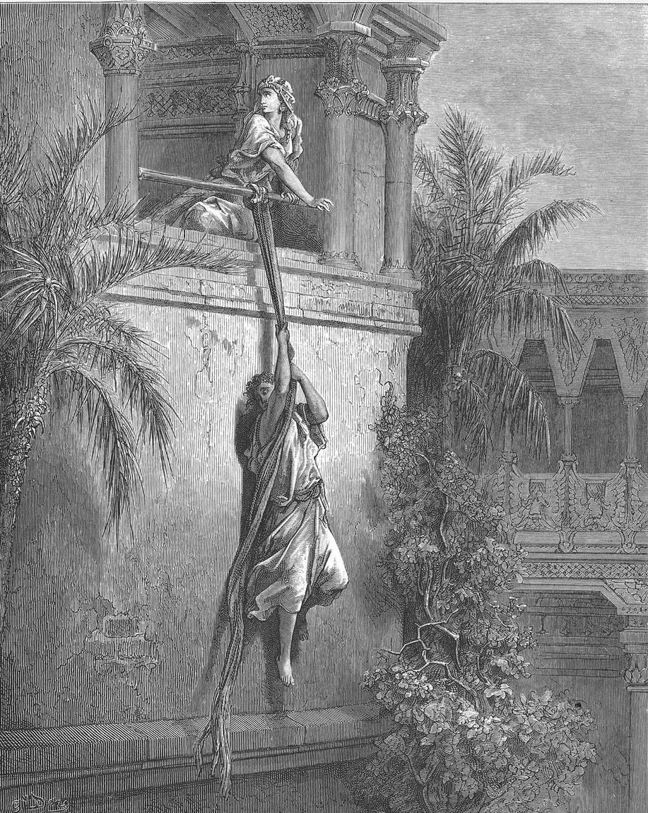 Gustave Doré, Davi foge pela janela