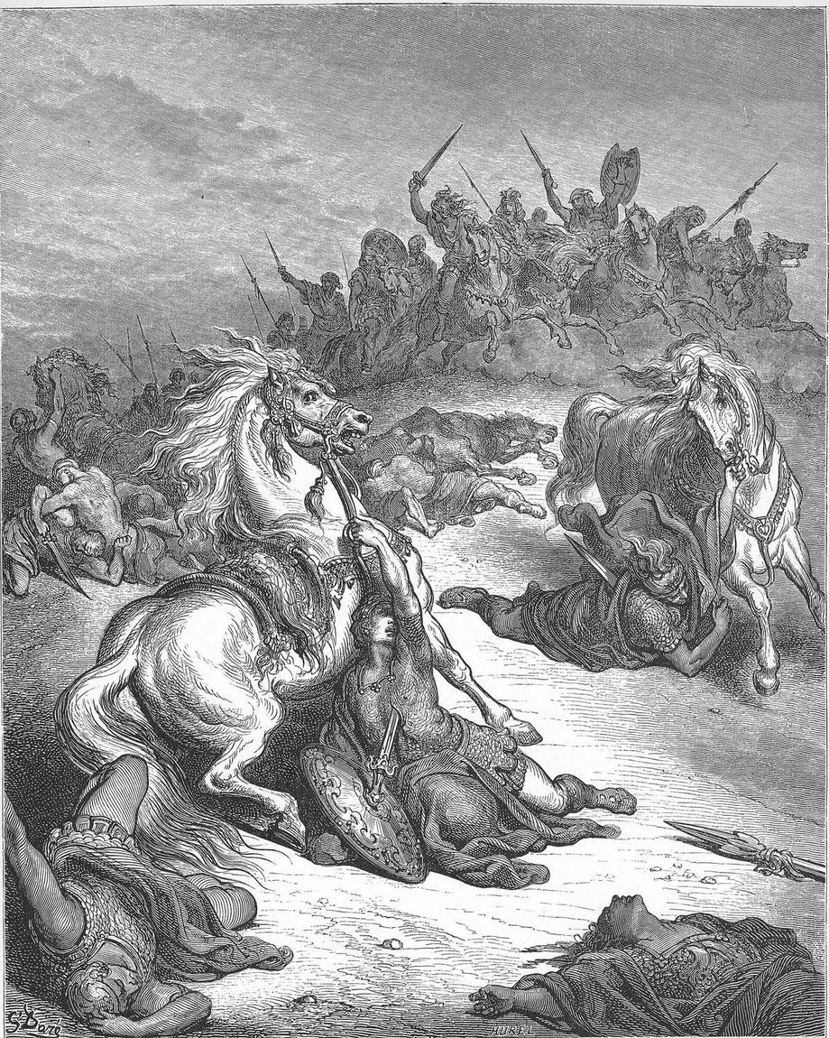 Gustave Doré, A morte de Saul