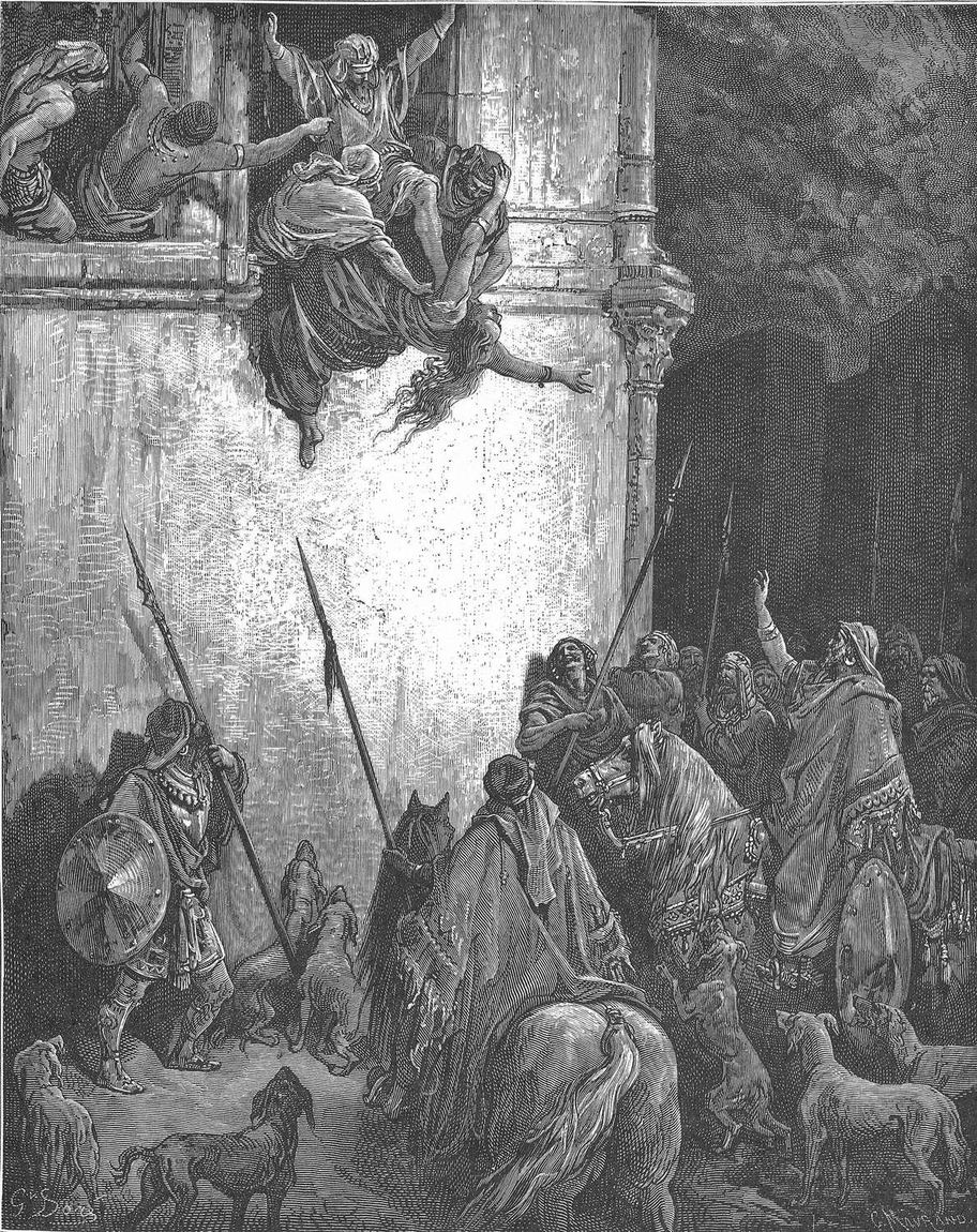 Gustave Doré, A morte de Jezabel