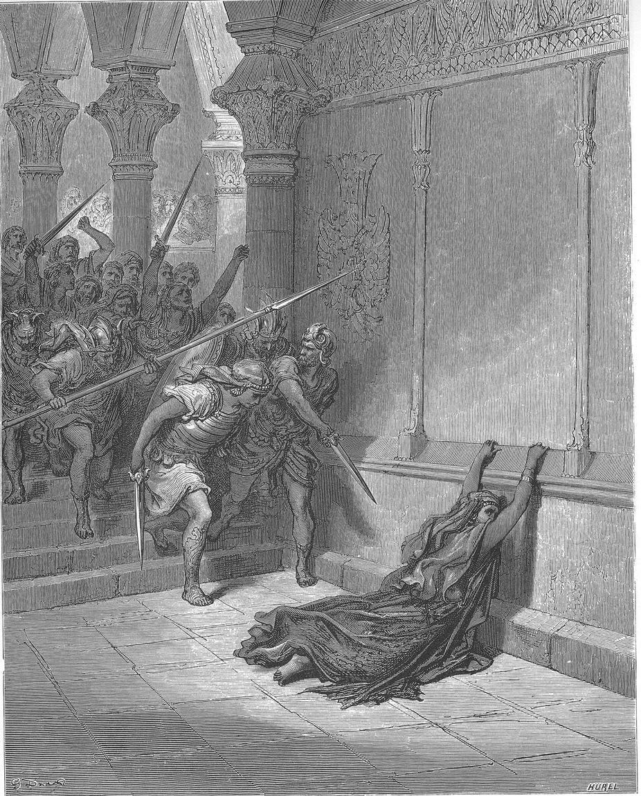 Gustave Doré, A morte de Atalia