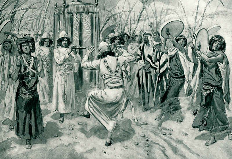James Tissot, Davi dança diante do SENHOR