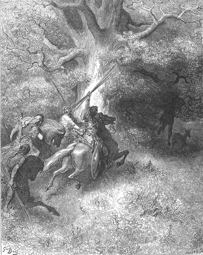 Gustave Doré, A morte de Absalão