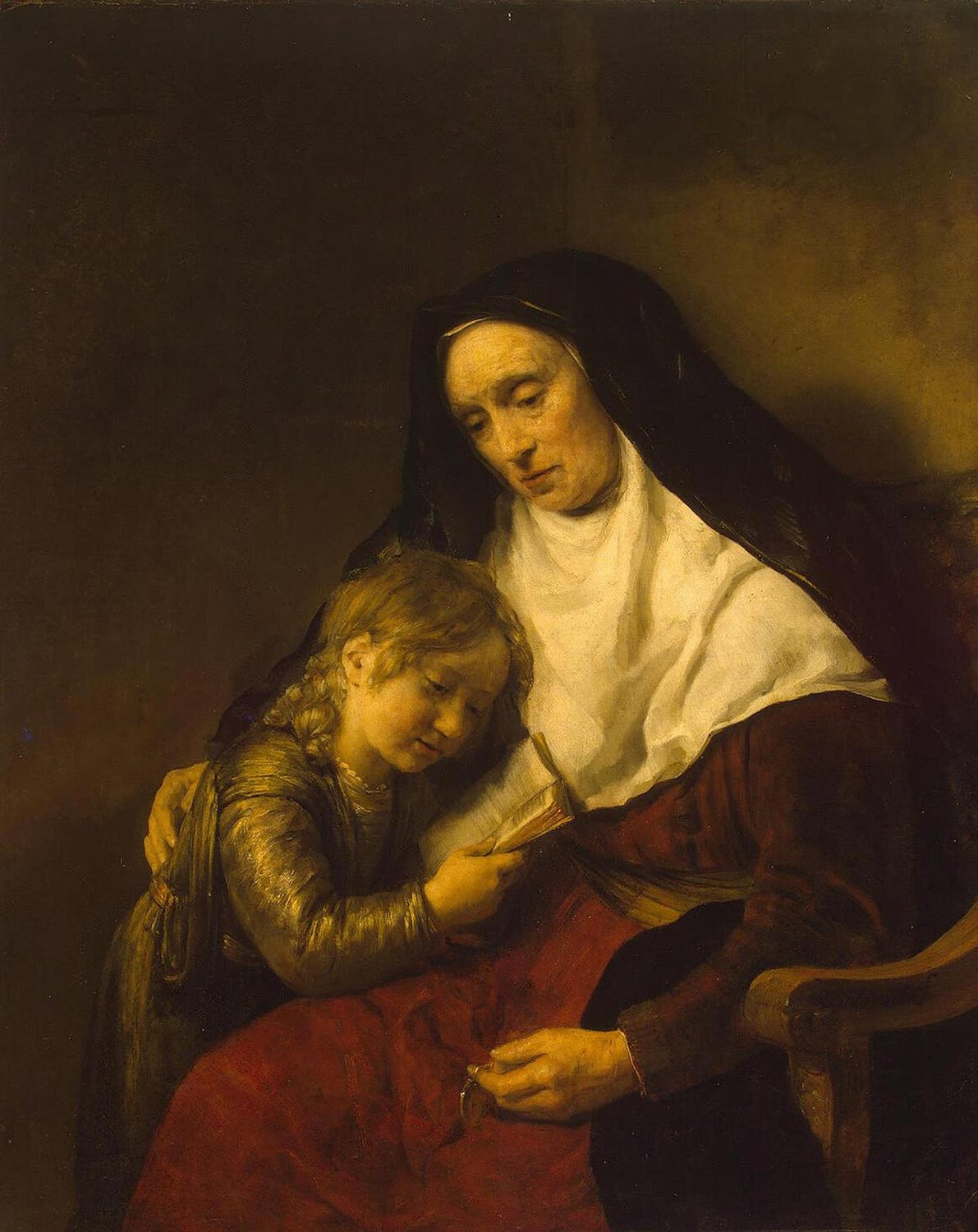 Rembrandt, Timóteo e sua avó Loide