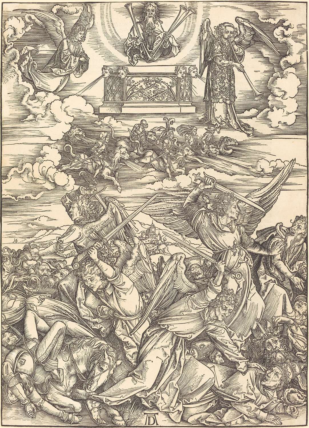 Albrecht Dürer, Os quatro anjos vingadores