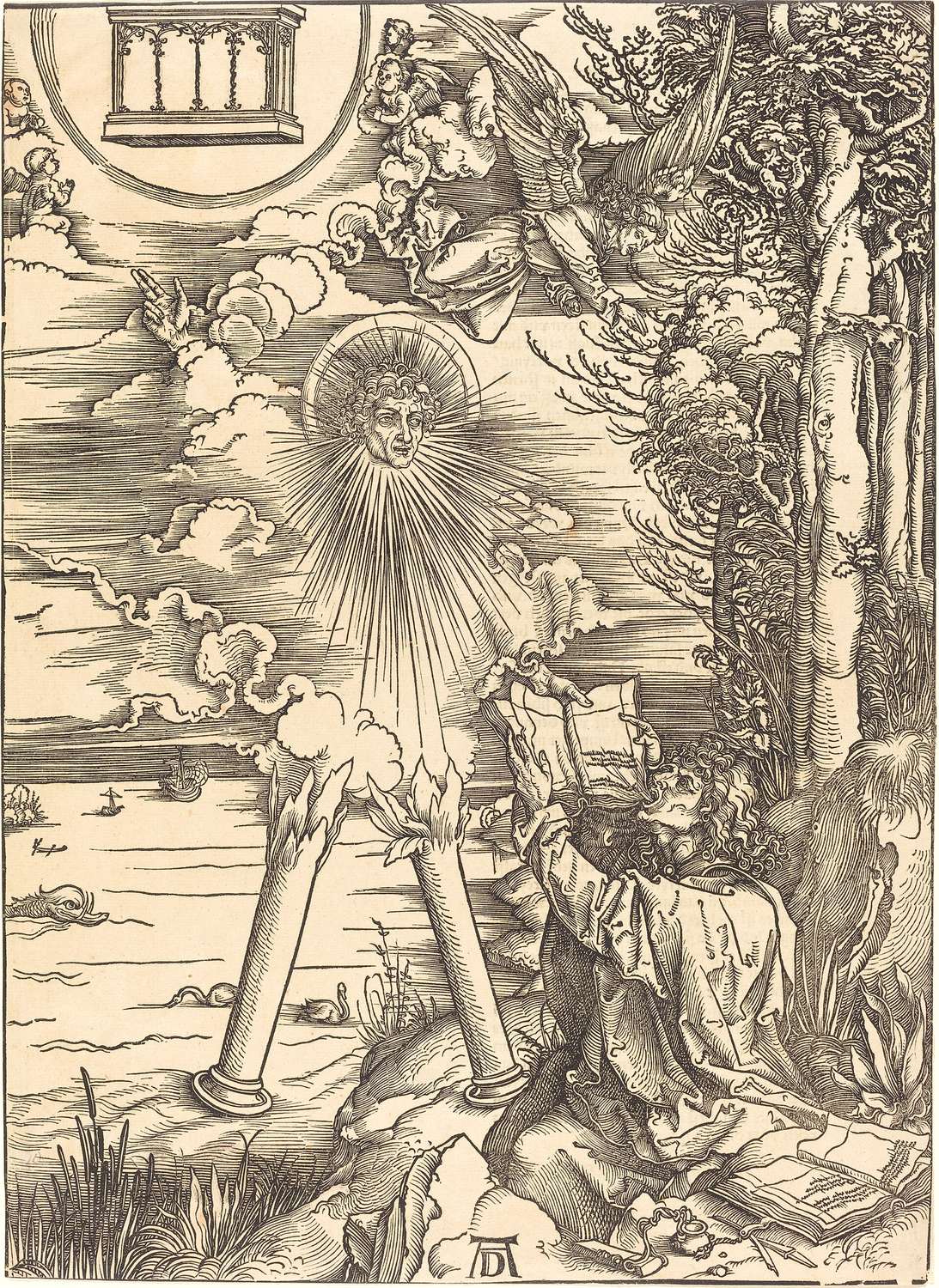 Albrecht Dürer, João devora o livro