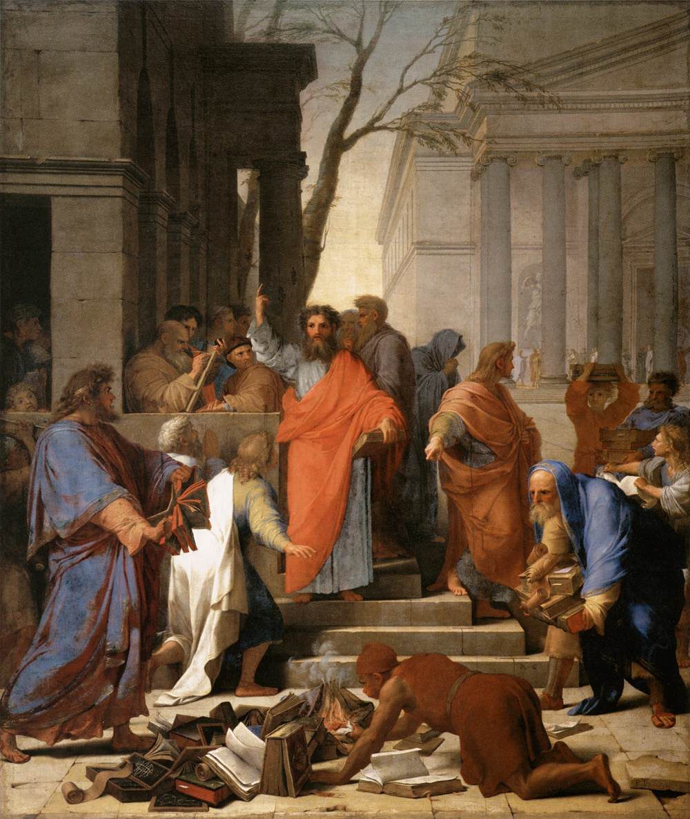Eustache Le Sueur, A pregação de Paulo em Éfeso