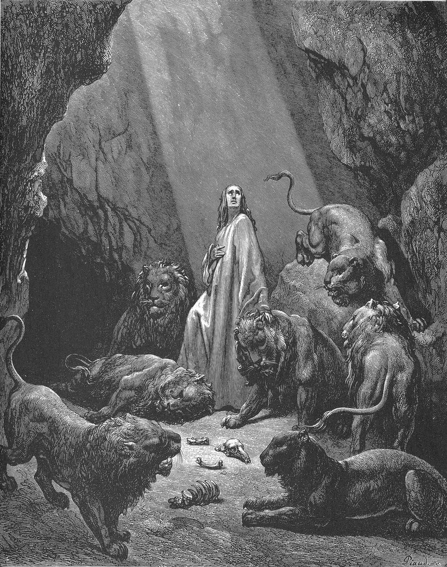 Gustave Doré, Daniel na cova dos leões