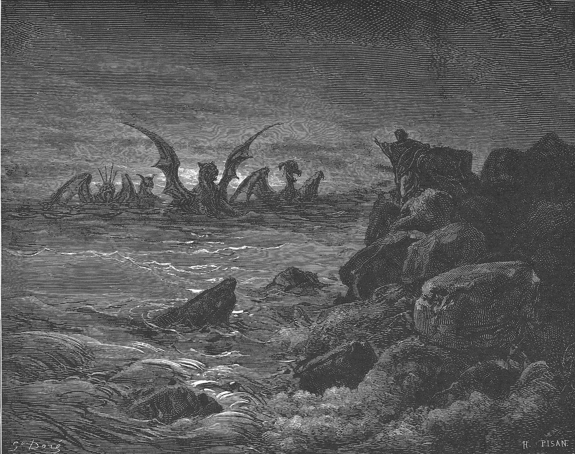 Gustave Doré, A visão dos quatro animais