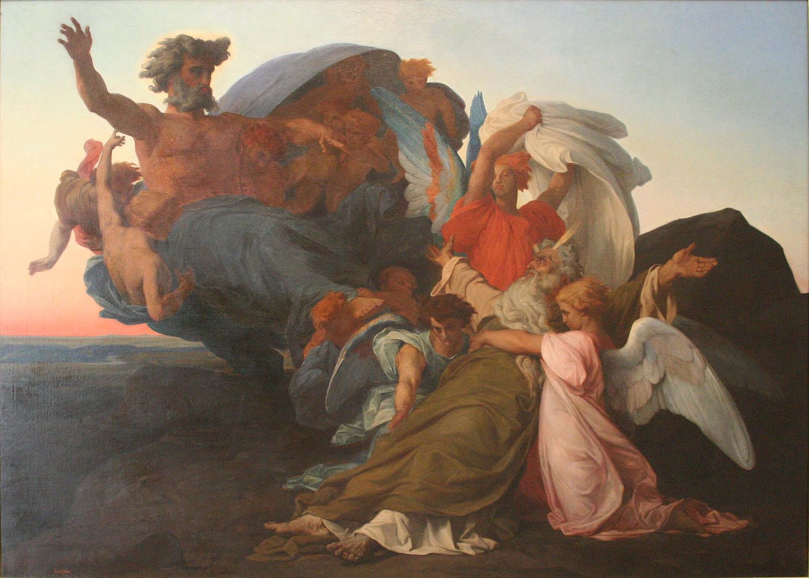 Alexandre Cabanel, A morte de Moisés
