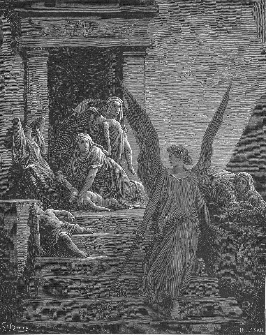 Gustave Doré, A morte dos primogênitos do Egito