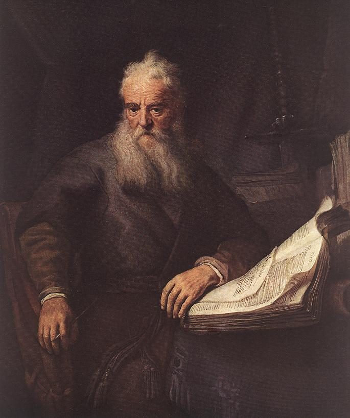 Rembrandt, O apóstolo Paulo