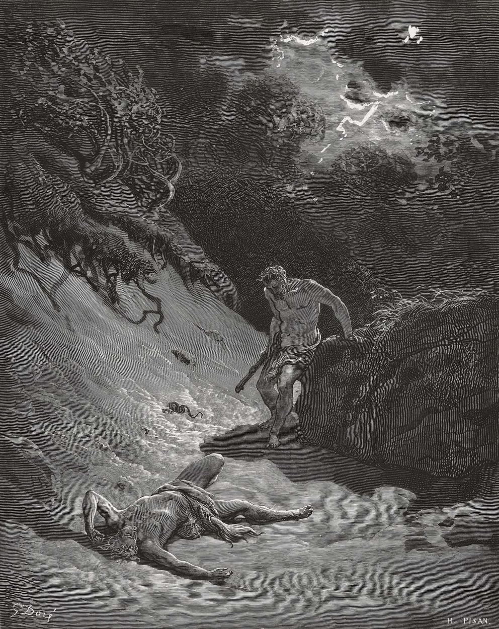 Gustave Doré, Caim mata Abel
