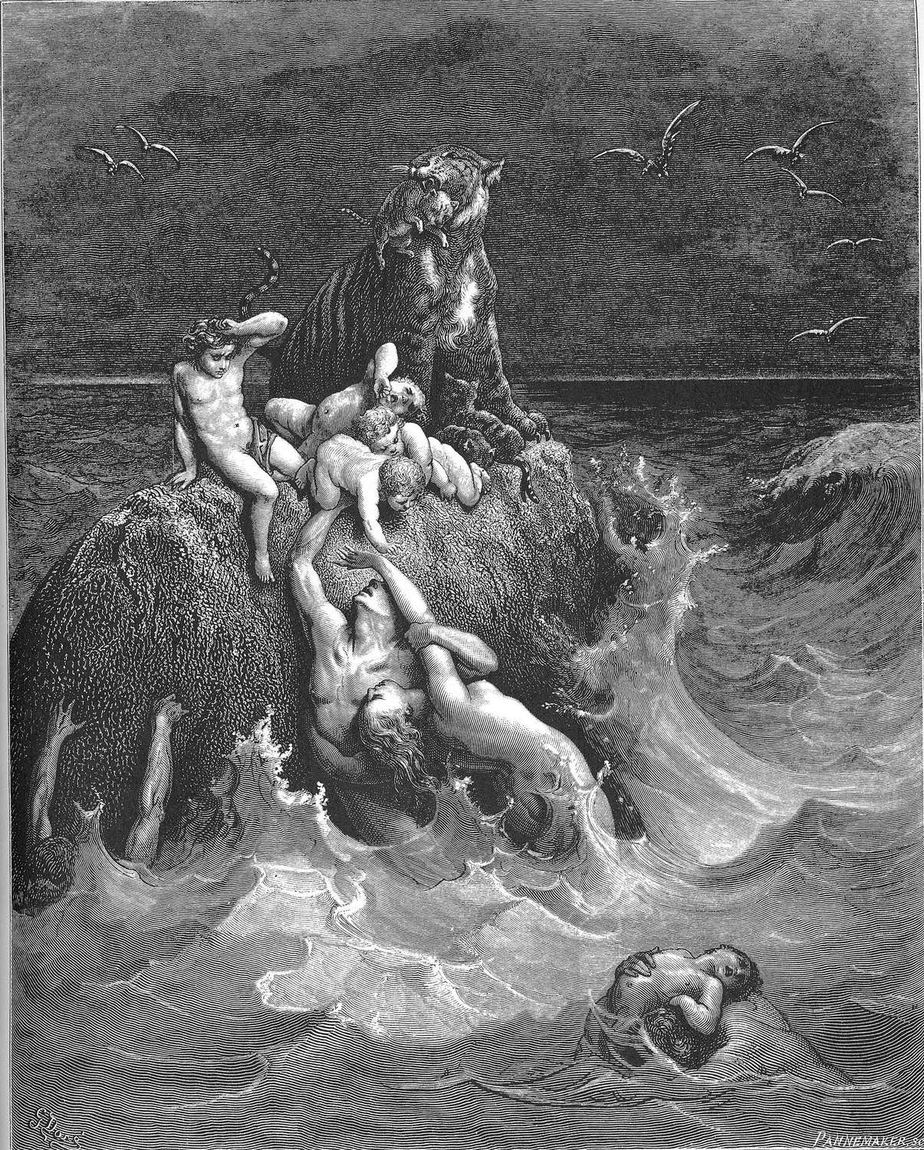 Gustave Doré, O dilúvio