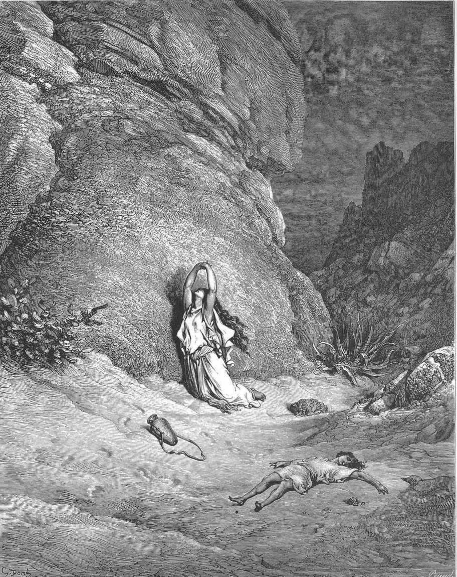Gustave Doré, Agar e Ismael no deserto