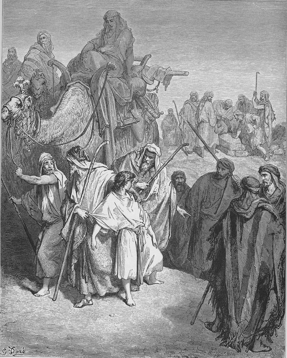 Gustave Doré, José é vendido pelos irmãos