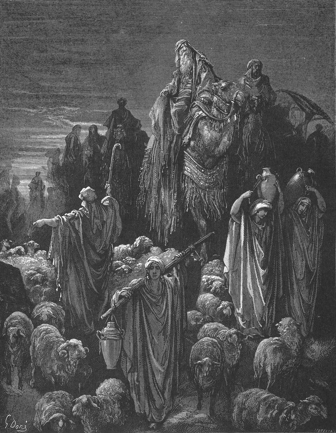 Gustave Doré, Jacó desce ao Egito