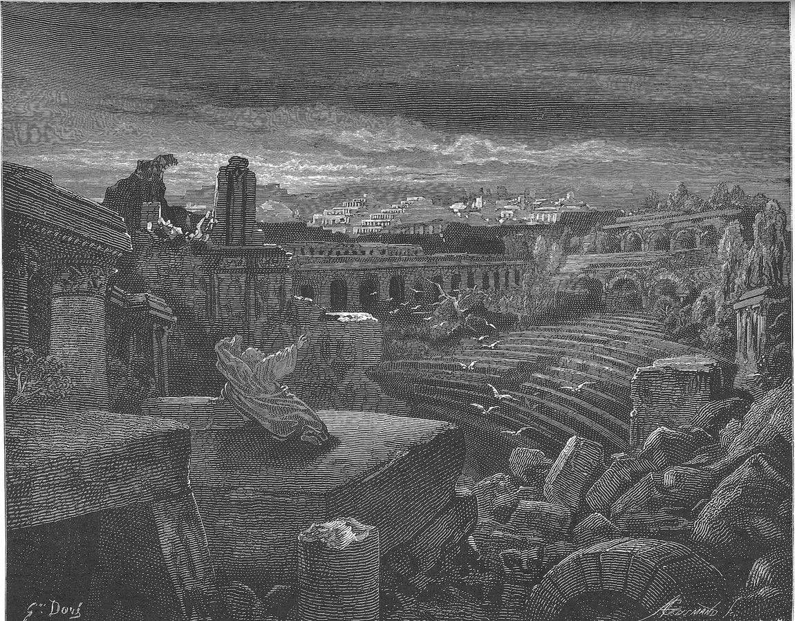 Gustave Doré, A visão de Isaías sobre a destruição da Babilônia