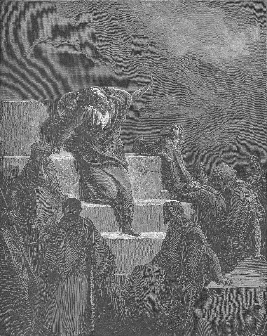 Gustave Doré, O profeta Jeremias