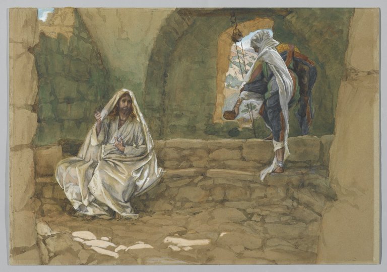 James Tissot, A samaritana junto ao poço