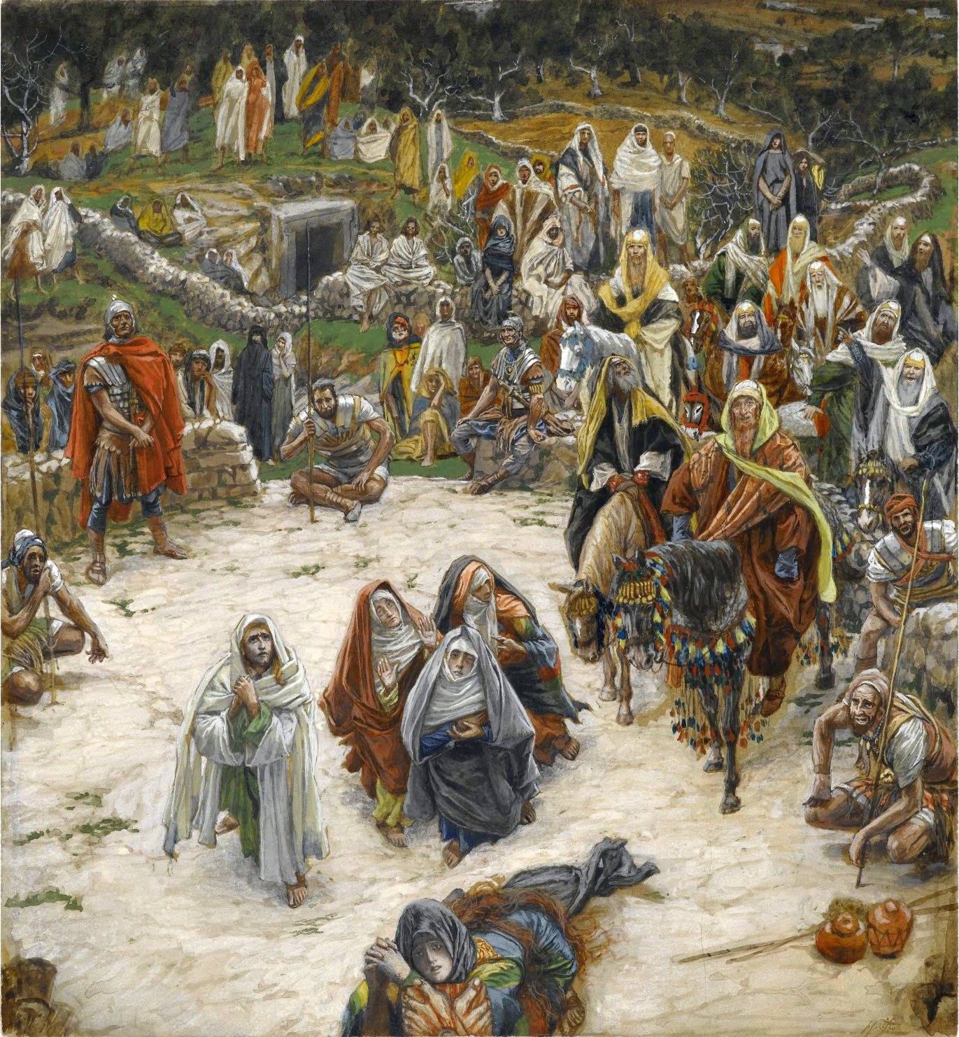 James Tissot, O que nosso Senhor viu da cruz