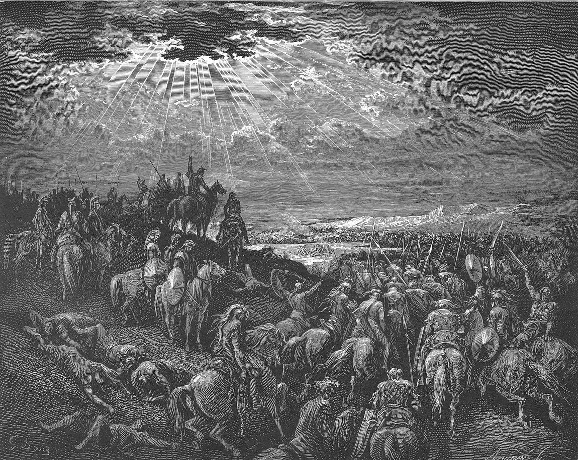 Gustave Doré, Josué manda o sol parar