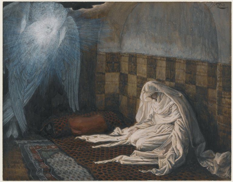 James Tissot, A anunciação