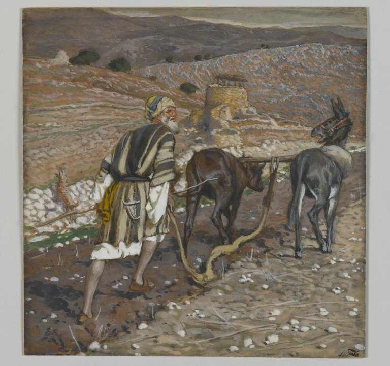 James Tissot, O homem que pôs a mão no arado