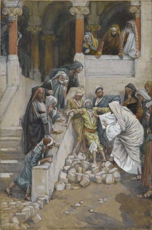 James Tissot, O cego e mudo endemoninhado
