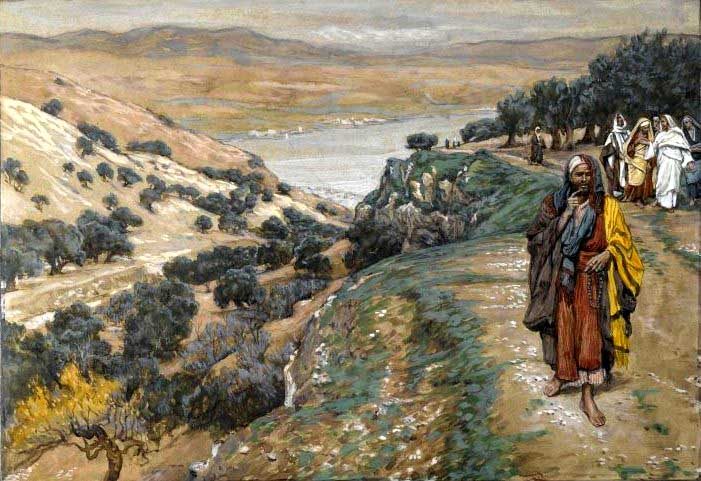James Tissot, O jovem rico foi embora triste