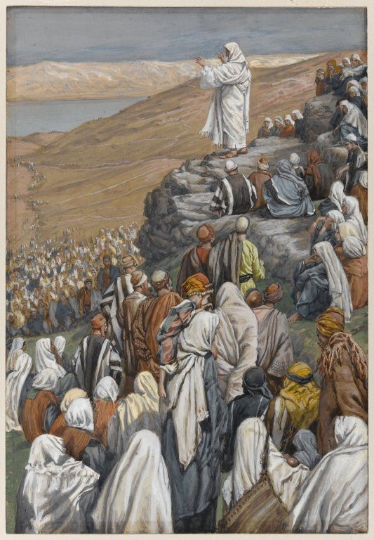 James Tissot, O sermão das bem-aventuranças