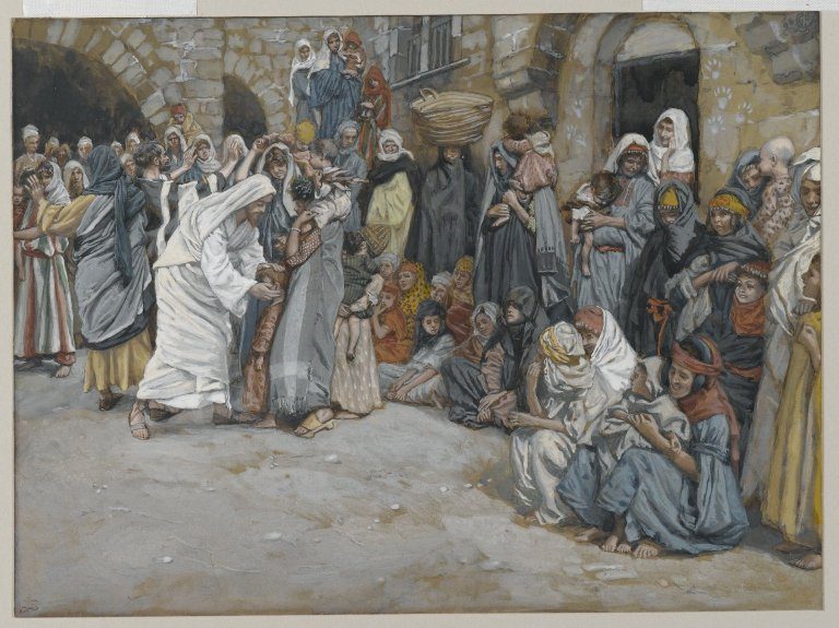 James Tissot, Deixai vir a mim os pequeninos