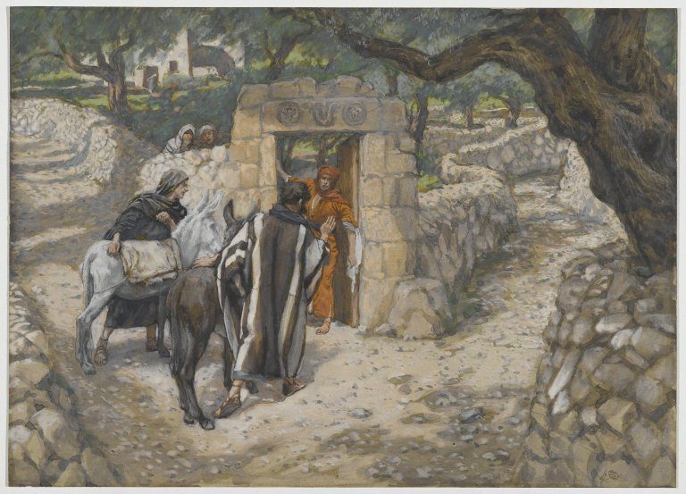 James Tissot, O jumentinho de Betfagé