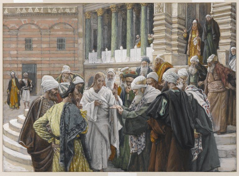 James Tissot, O tributo a César