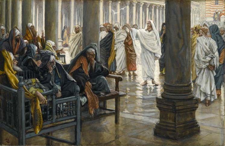 James Tissot, Ai de vós, escribas e fariseus