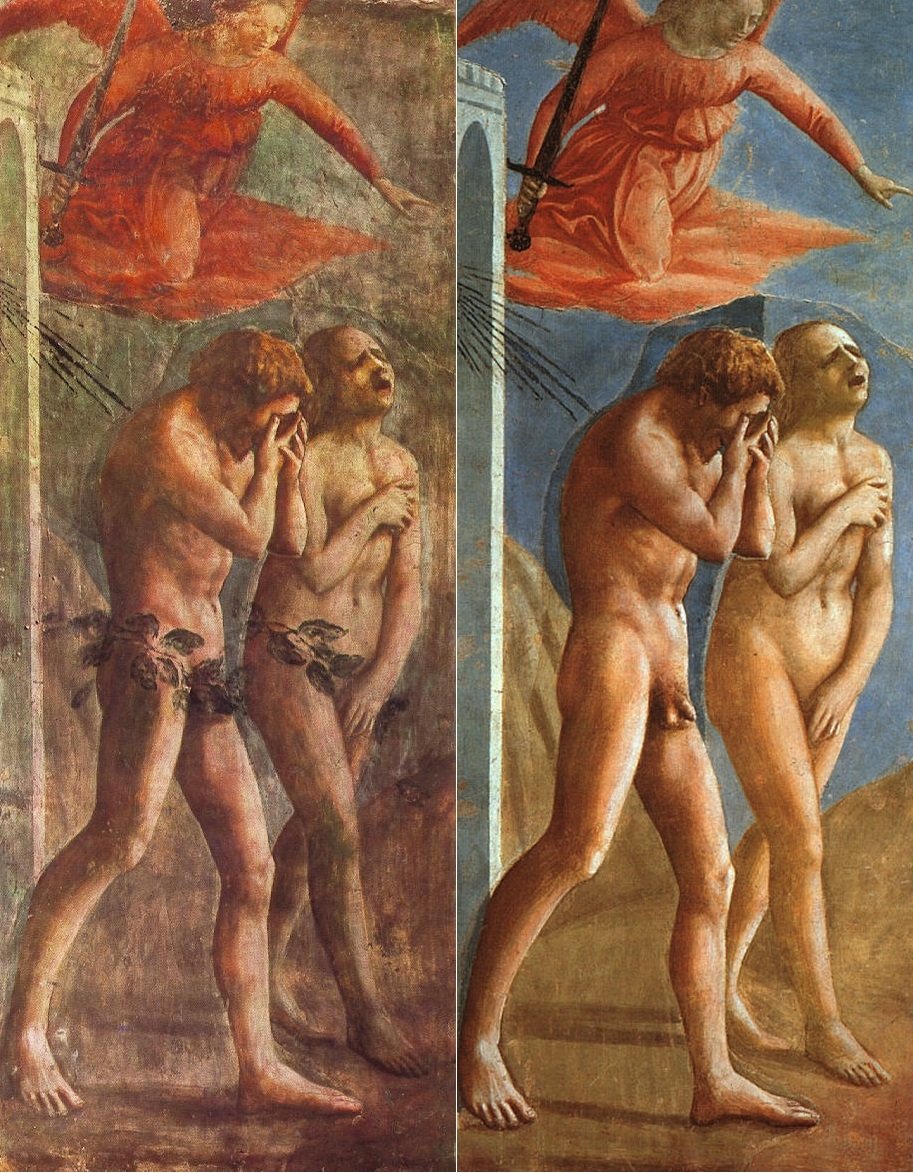 Masaccio, A expulsão de Adão e Eva do Éden