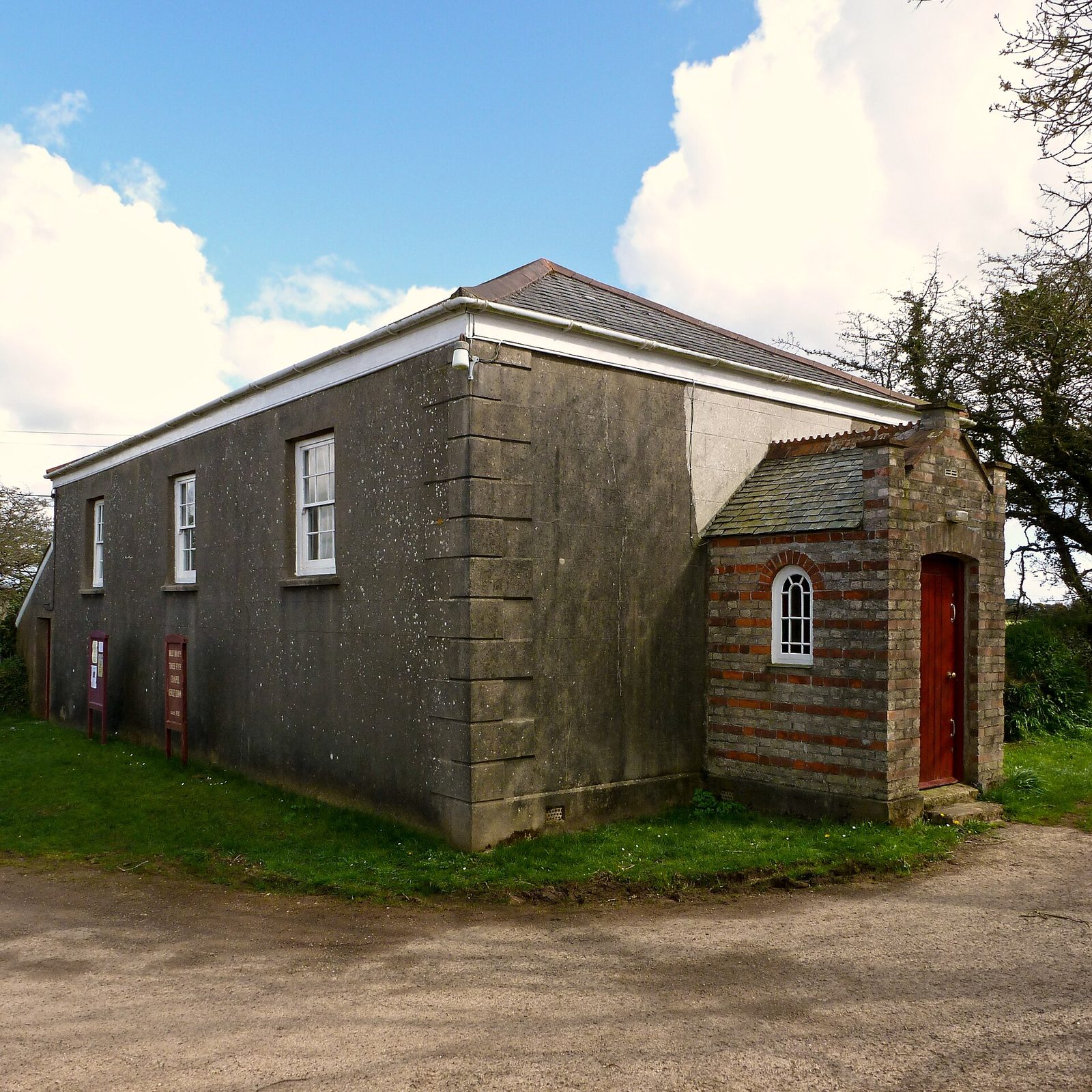 Capela de Billy Bray, a Three Eyes Chapel, em Kerley Downs, na Cornualha
