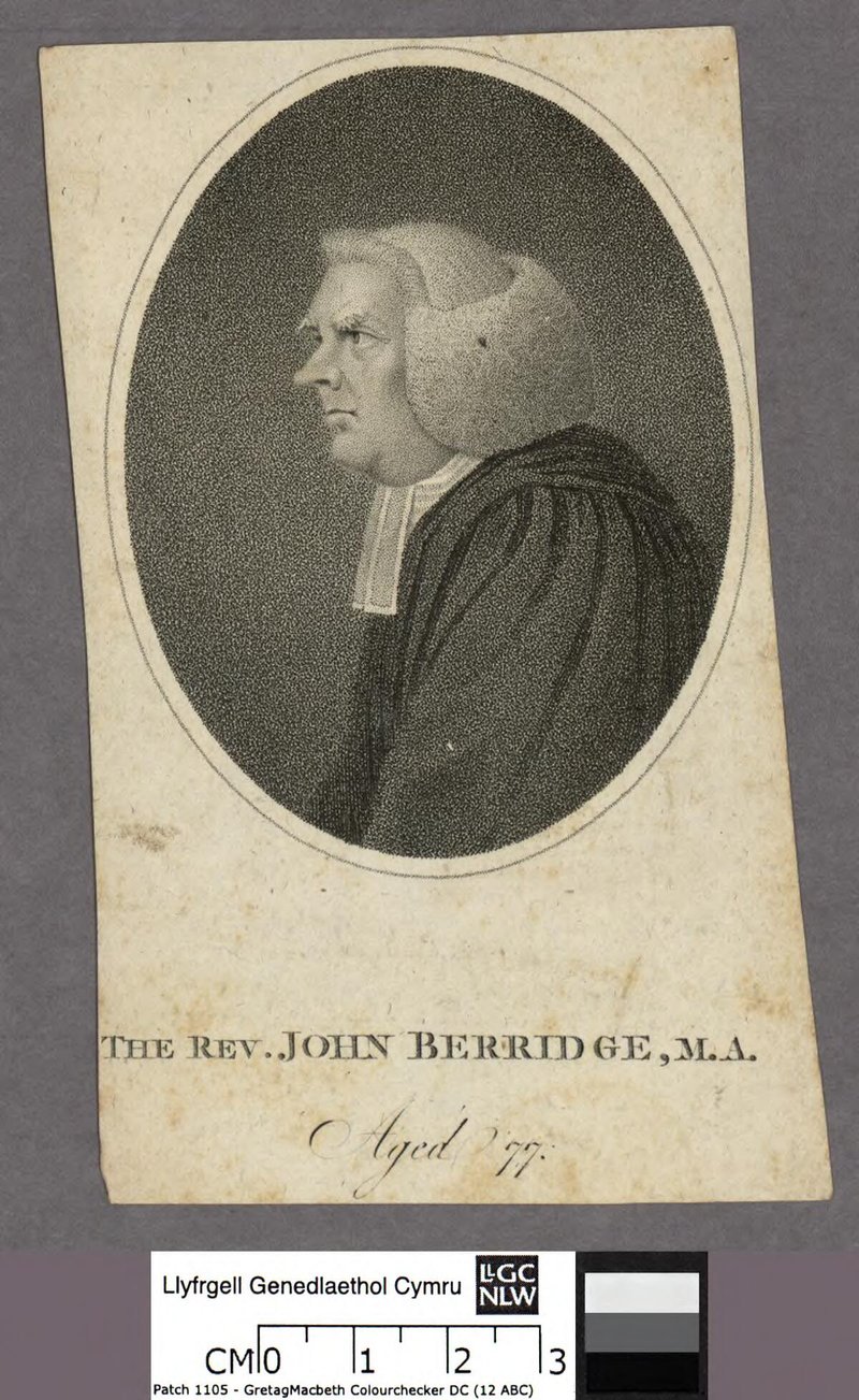 Retrato de John Berridge, vigário de Everton, com vestes clericais