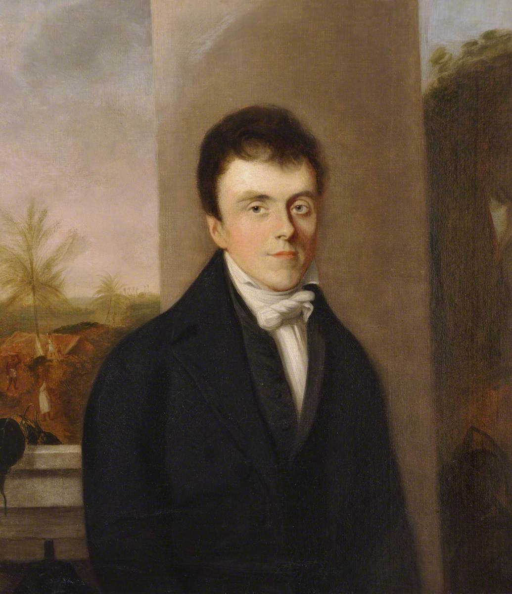 Retrato de Henry Martyn, missionário anglicano, em pintura do século 19