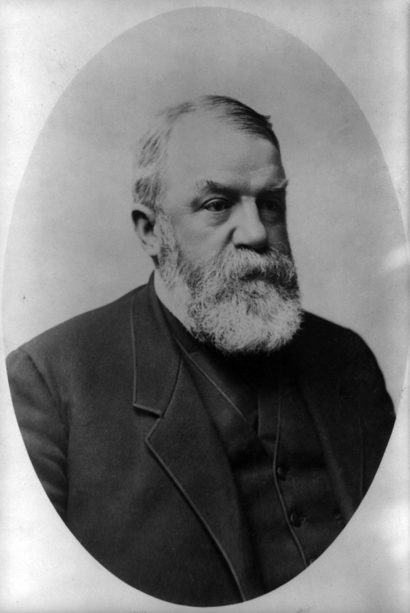 Retrato de Dwight L. Moody