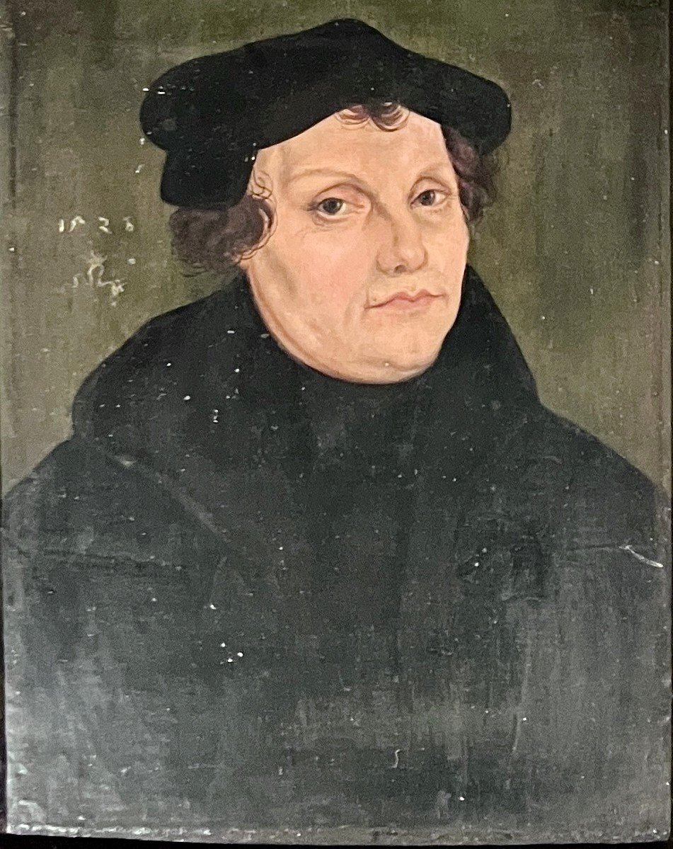 Retrato de Martinho Lutero, pintado em 1528 por Lucas Cranach, o Velho